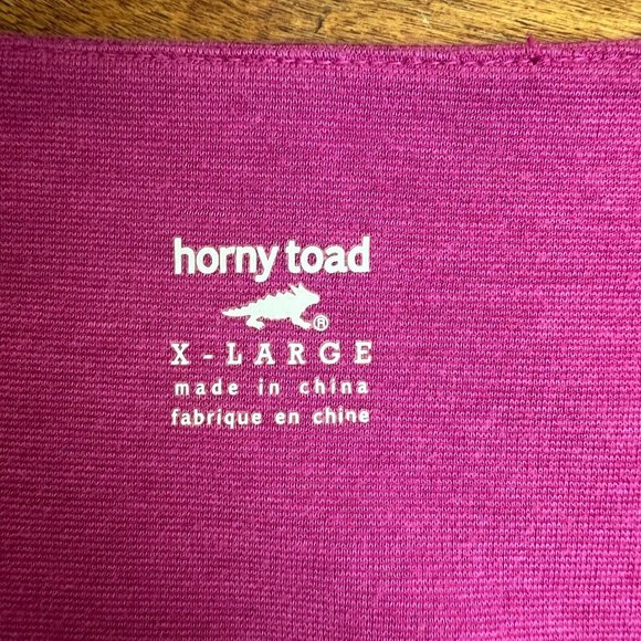 Horny Toad Tank Dress Women XL Pink Sleeveless V-Neck A-Line Stretch Knit Casual - Picture 6 of 8